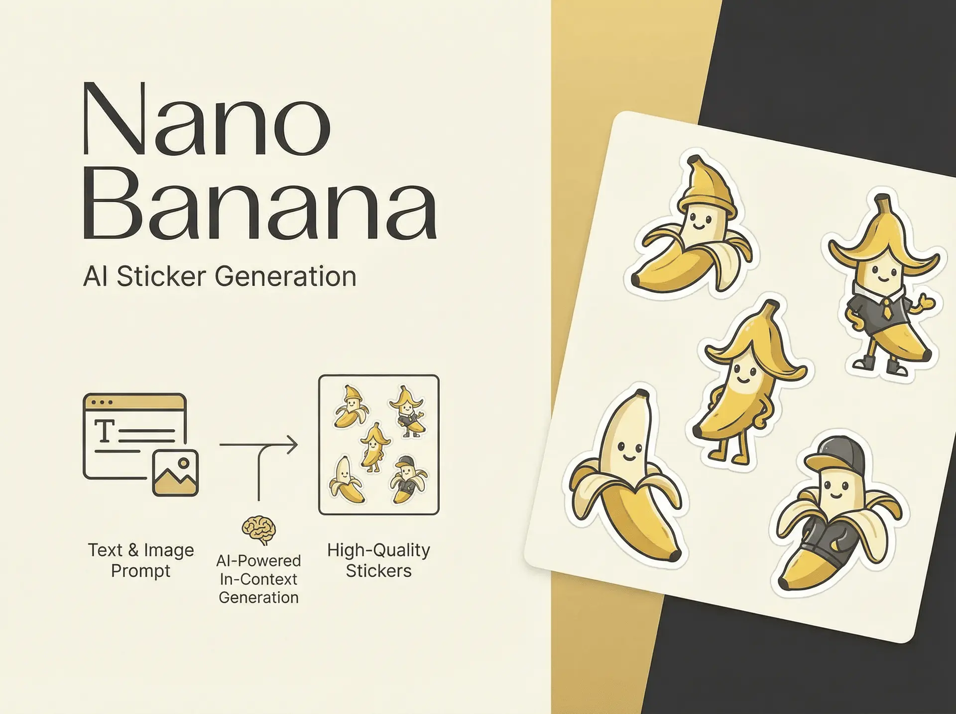 Nano Banana sticker generation workflow
